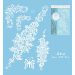 Tatuaj Henna #J014W Tatuaje corporale / Body painting